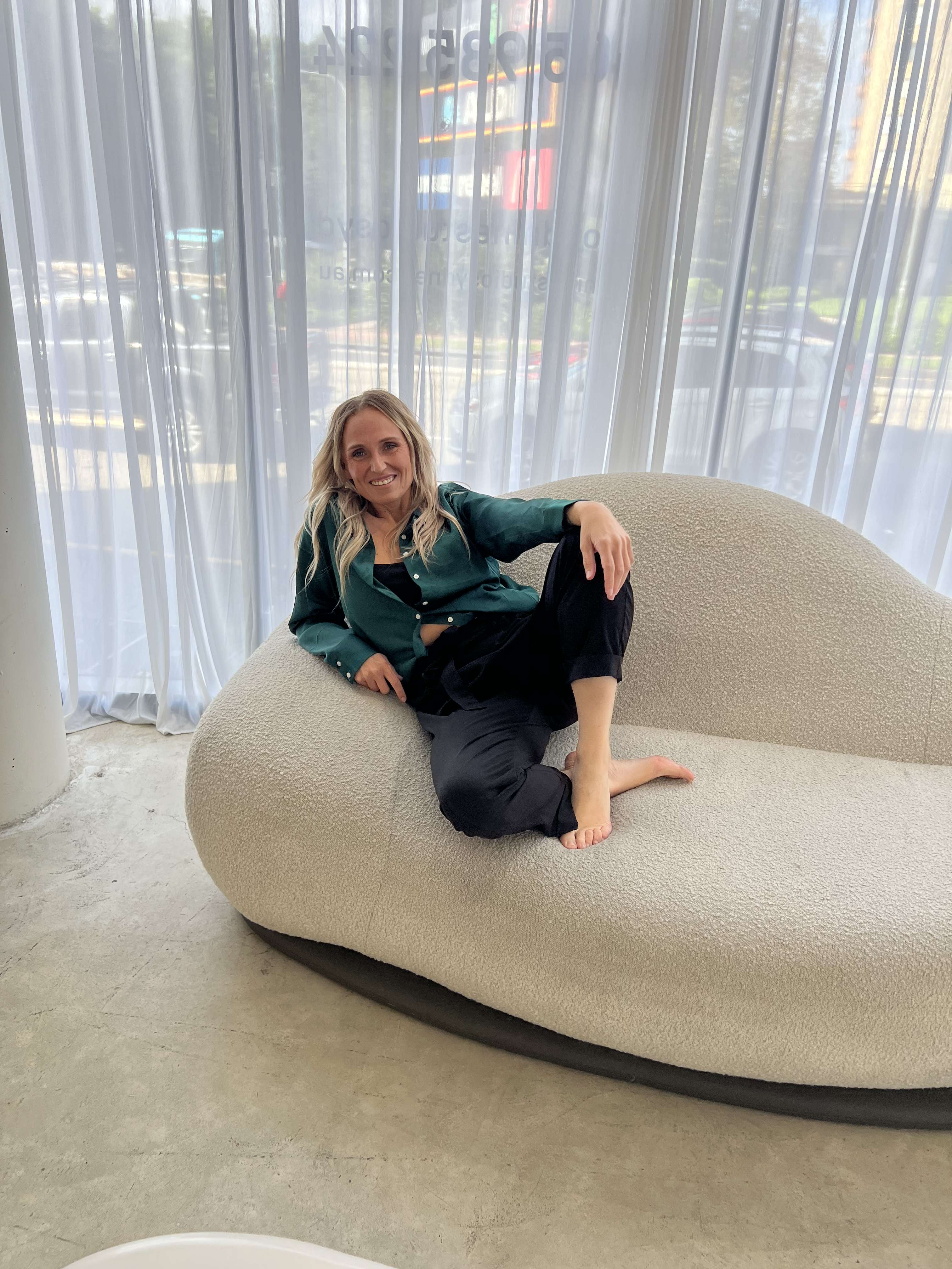 Shanise Mokoroa smiling during her 2025 founder content day