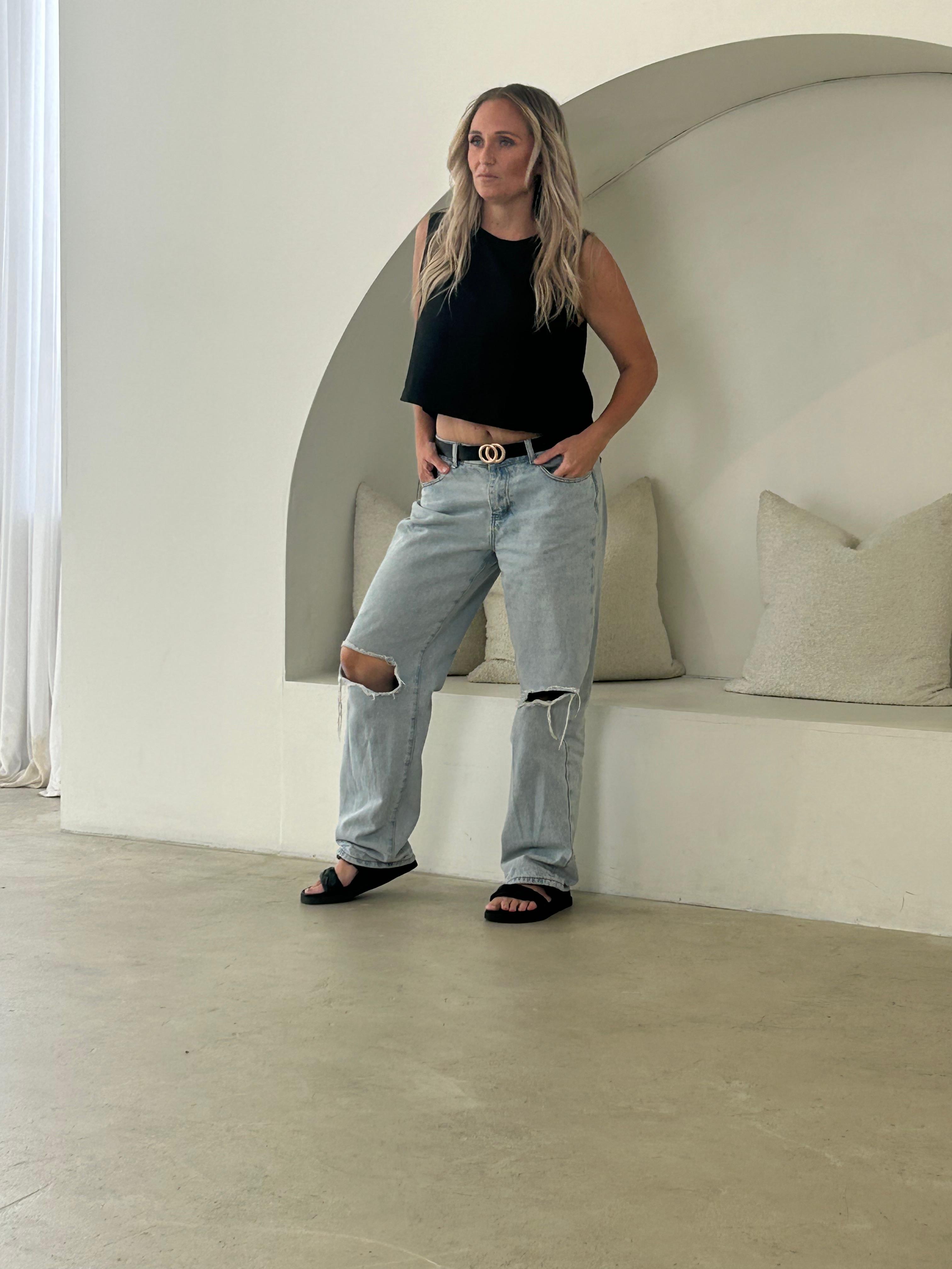 Shanise Mokoroa standing in a light-filled studio